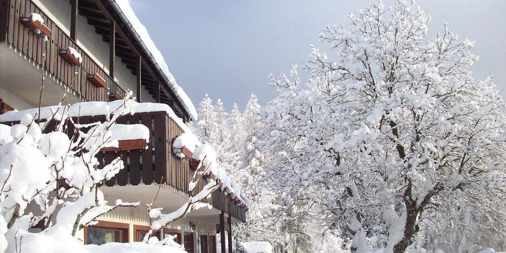 Hotel Ganzaie Val di Fiemme ภายนอก รูปภาพ